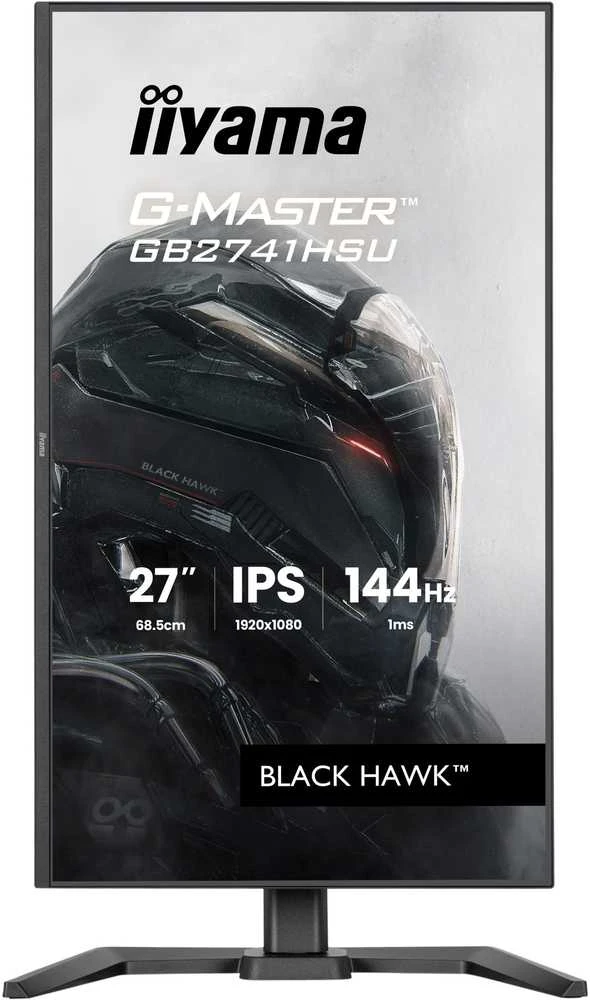 iiyama G-MASTER GB2741HSU-B1 computer monitorius 68.6 cm (27") 1920 x 1080 pikselių Full HD LED Juodas
