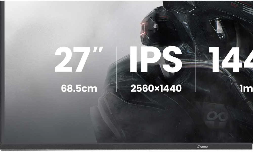 iiyama G-MASTER GB2741QSU-B1 computer monitorius 68.6 cm (27") 2560 x 1440 pikselių Juodas