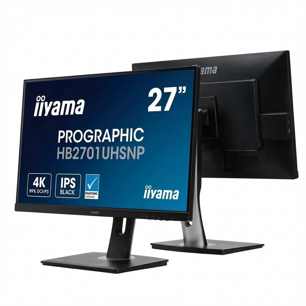 Monitorius iiyama ProGraphic HB2701UHSNP-B1 - IPS | 4K | USB-C PW96W | 27"