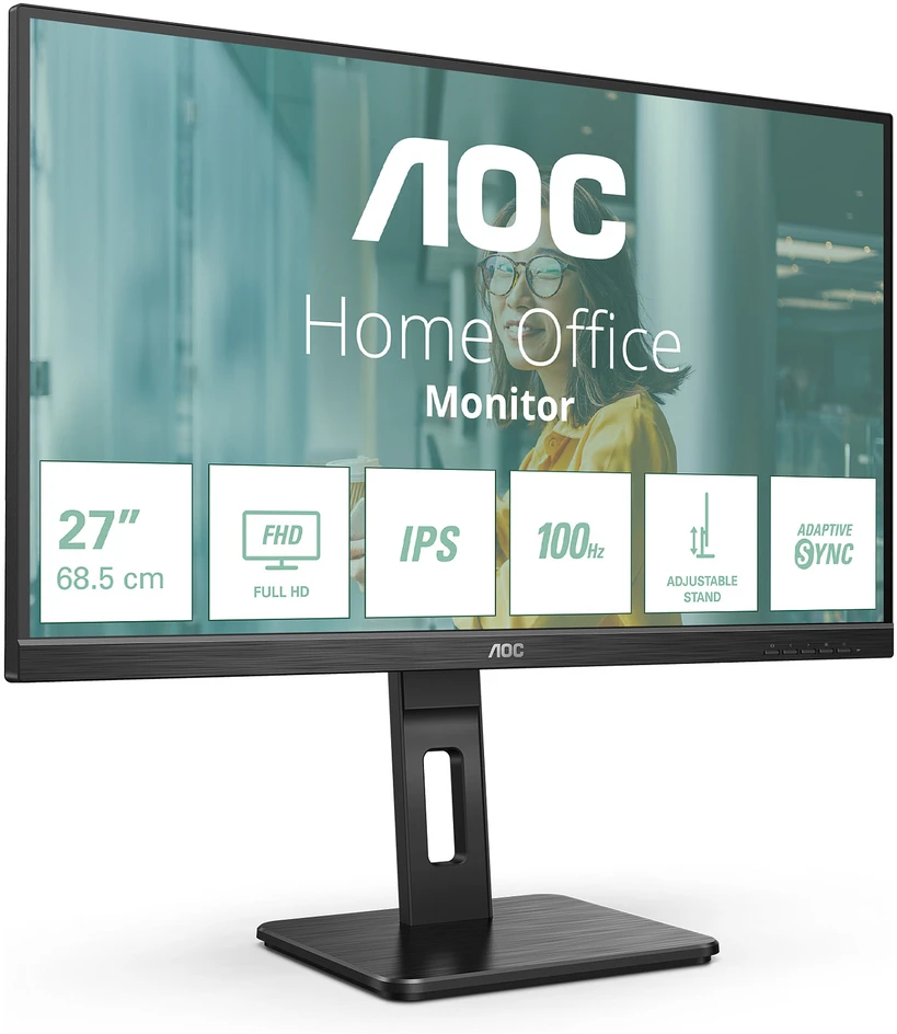 Monitorius AOC 27P2Q 27 colių Full HD monitoriai USB VGA DVI HDMI