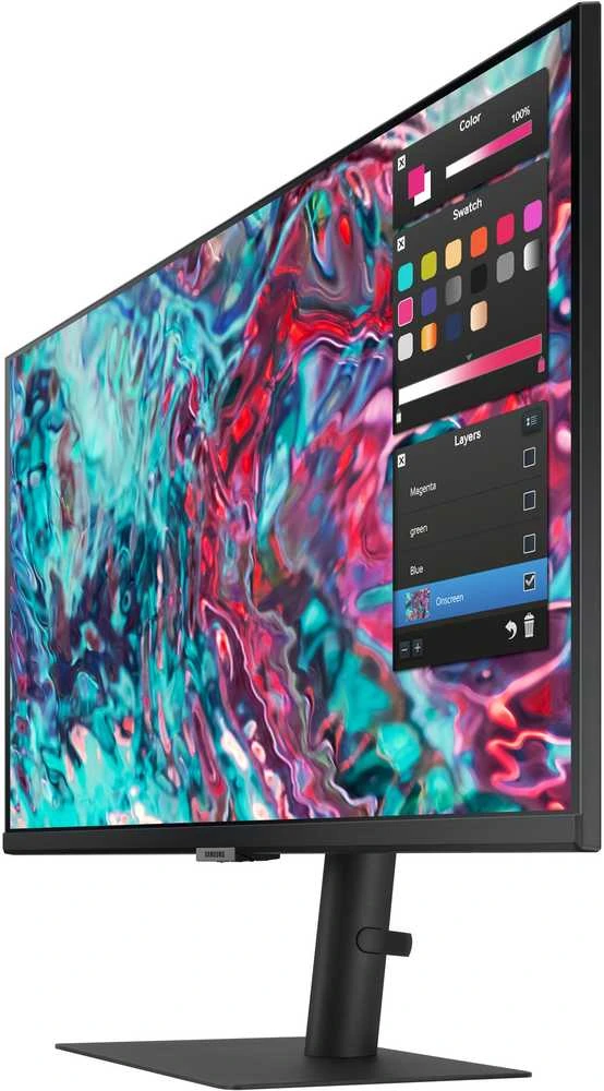 Monitorius - Samsung S27B800TGU 27" 4K UHD IPS Thunderbolt 4 Juodas