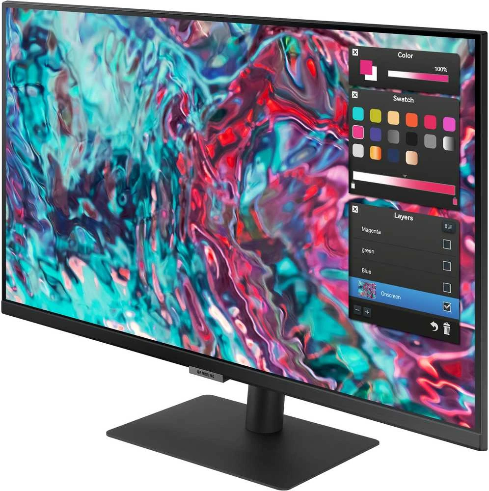 Monitorius - Samsung S27B800TGU 27" 4K UHD IPS Thunderbolt 4 Juodas