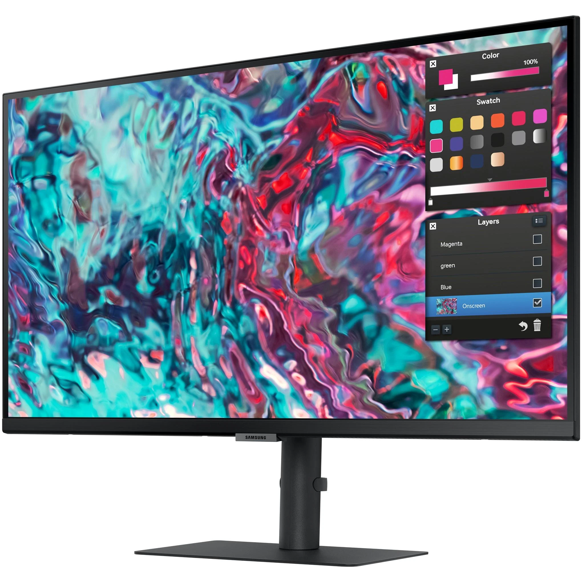 Monitorius - Samsung S27B800TGU 27" 4K UHD IPS Thunderbolt 4 Juodas