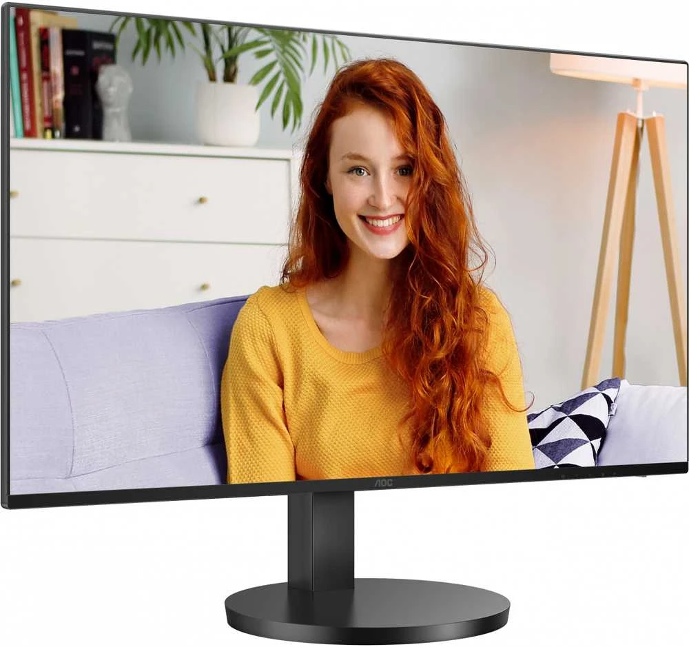Monitorius AOC Q27B3CF2, 27" QHD (2560x1440) IPS, 100Hz, USB-C PD 65W, HDMI, garsiakalbiai, reguliuojamas stovas