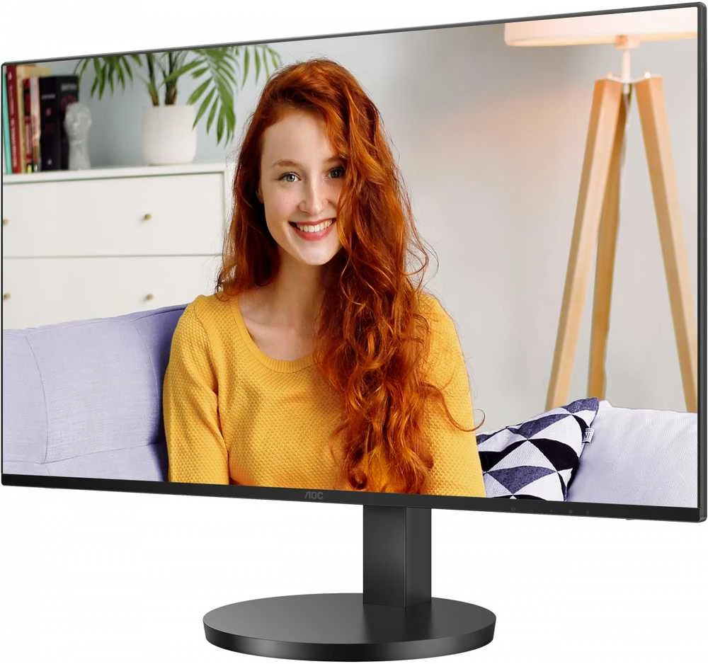 Monitorius AOC Q27B3CF2, 27" QHD (2560x1440) IPS, 100Hz, USB-C PD 65W, HDMI, garsiakalbiai, reguliuojamas stovas