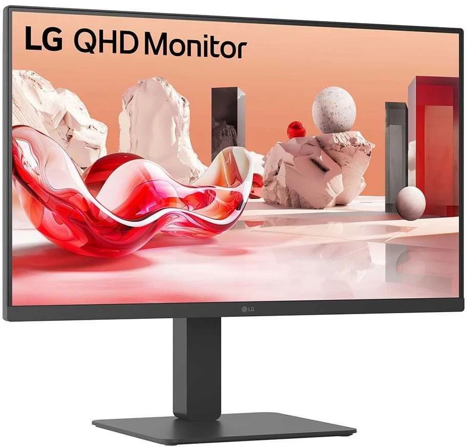 Monitorius LG | 27BA45QB-B | 27 " | IPS | 16:9 | 75 Hz | 5 ms | 2560 x 1440 pikselių | 280 cd/m² | HDMI jungtys quantity 2 | Juodas
