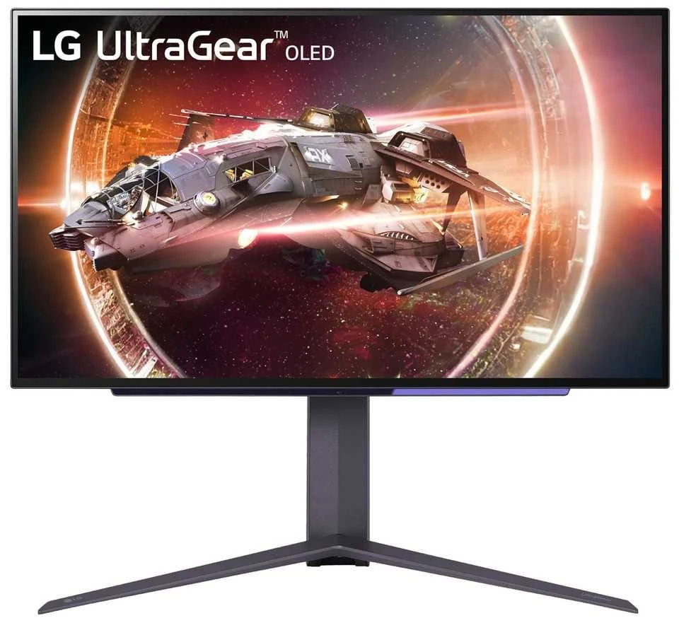 Monitorius LG 68,6cm/27" (2560x1440) LG 27GS95QX-B UltraGear OLED QHD 16:9 2x HDMI HDR10 DP QHD 240 Hz Gaming