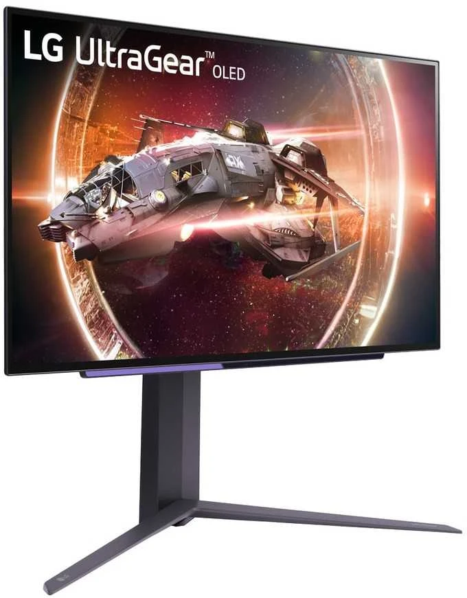 Monitorius LG 68,6cm/27" (2560x1440) LG 27GS95QX-B UltraGear OLED QHD 16:9 2x HDMI HDR10 DP QHD 240 Hz Gaming