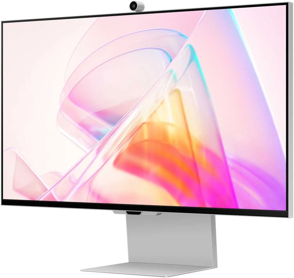 Samsung S90PC kompiuterio monitorius 68,6 cm (27″) 5120 x 2880 pikseliai 5K Ultra HD LCD Sidabras