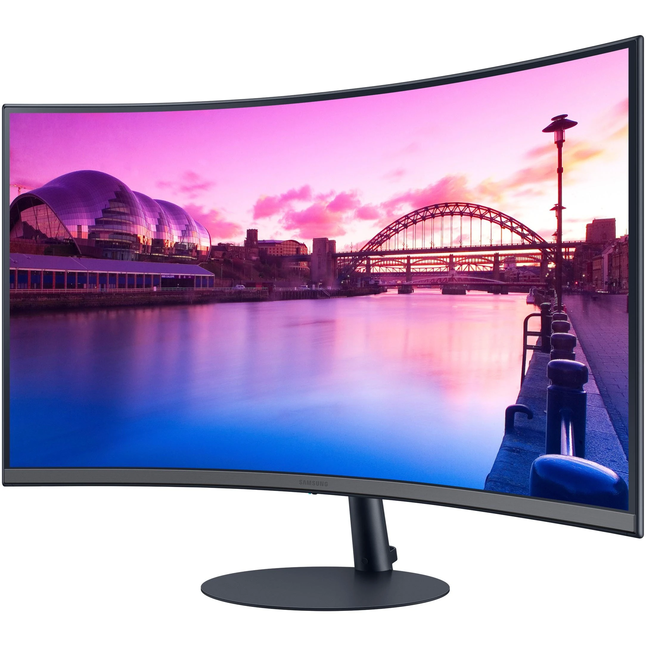 Monitorius Samsung LS27C390EAUXEN, 27 ", VA, FHD, 1920 x 1080, 16:9, 4 ms, 250 cd/m², Juodas, 75 Hz