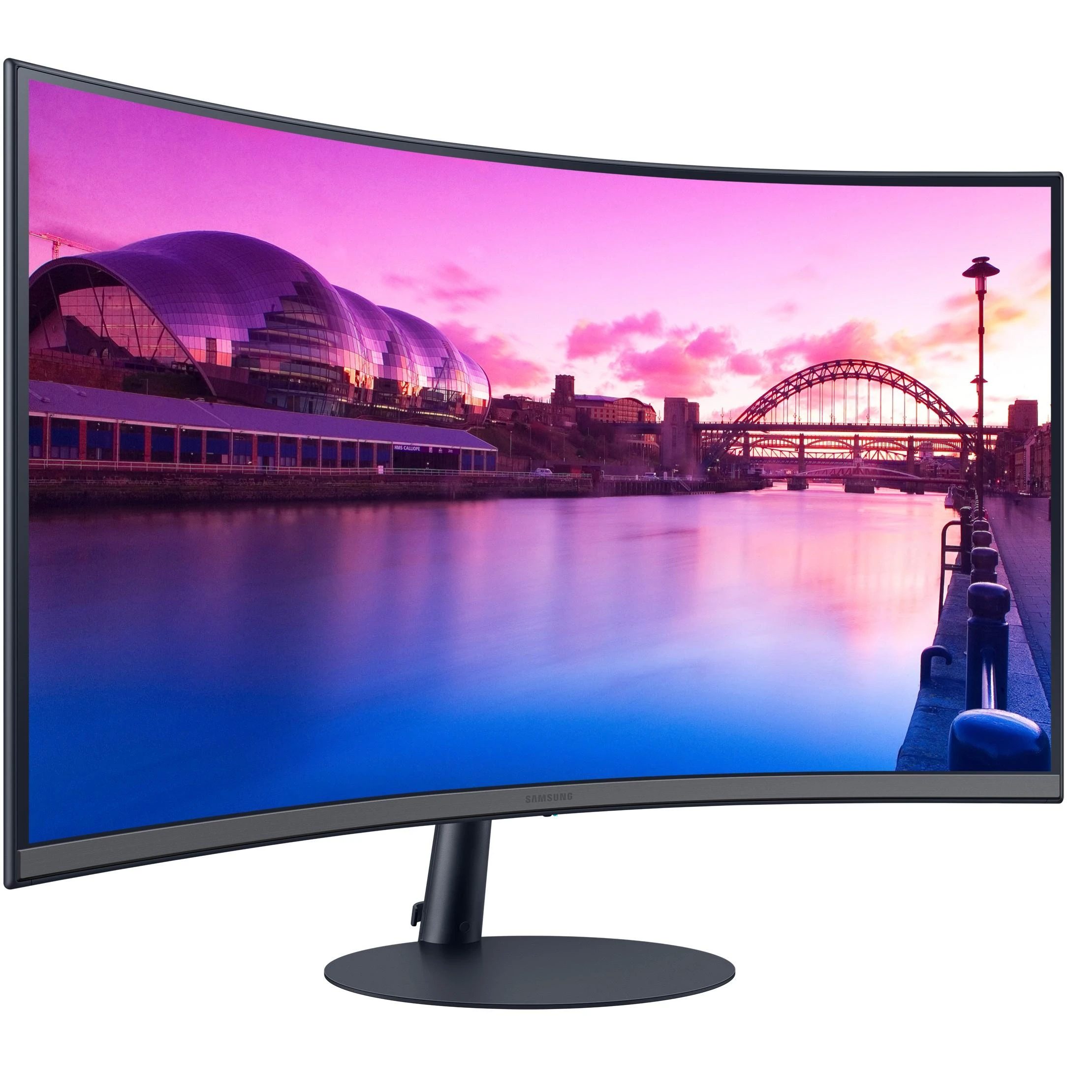 Monitorius Samsung LS27C390EAUXEN, 27 ", VA, FHD, 1920 x 1080, 16:9, 4 ms, 250 cd/m², Juodas, 75 Hz