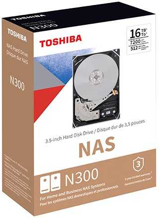 Toshiba HDD NAS N300 3.5" 6TB / 7.2k / SATA / 256MB / Patikimumas: 24x7, 180TB per metus, 1M val. / 3Y Garantija (RETAIL HDWG460EZSTAU) | Toshiba | Kietasis diskas | N300 NAS | 0 GB520 MB50 |
