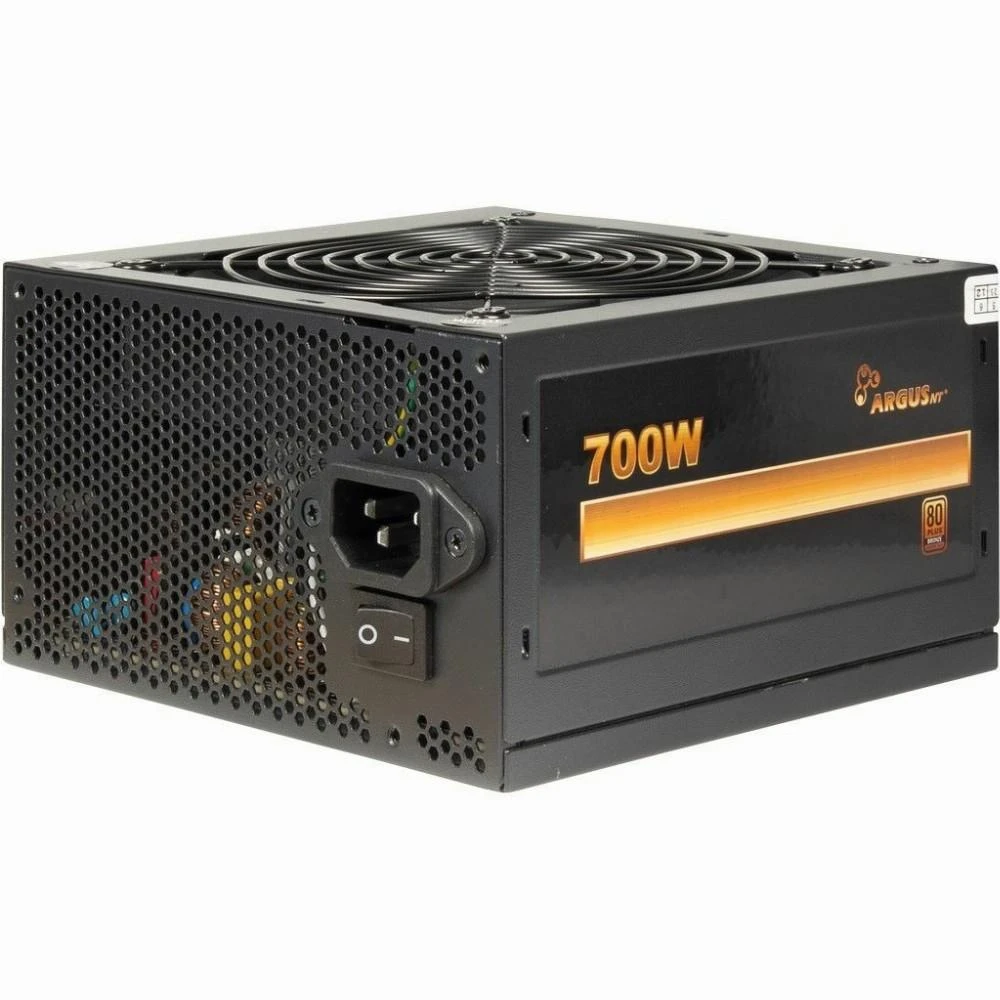 „Inter-Tech Argus BPS-700 700W“, kompiuterio maitinimo šaltinis - juodas, 4x PCIe, 700 vatų