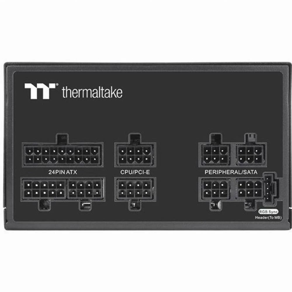 Thermaltake PS-TPD-0750F3FAGE-1 maitinimo blokas 750 W 24 kontaktų ATX ATX Juodas