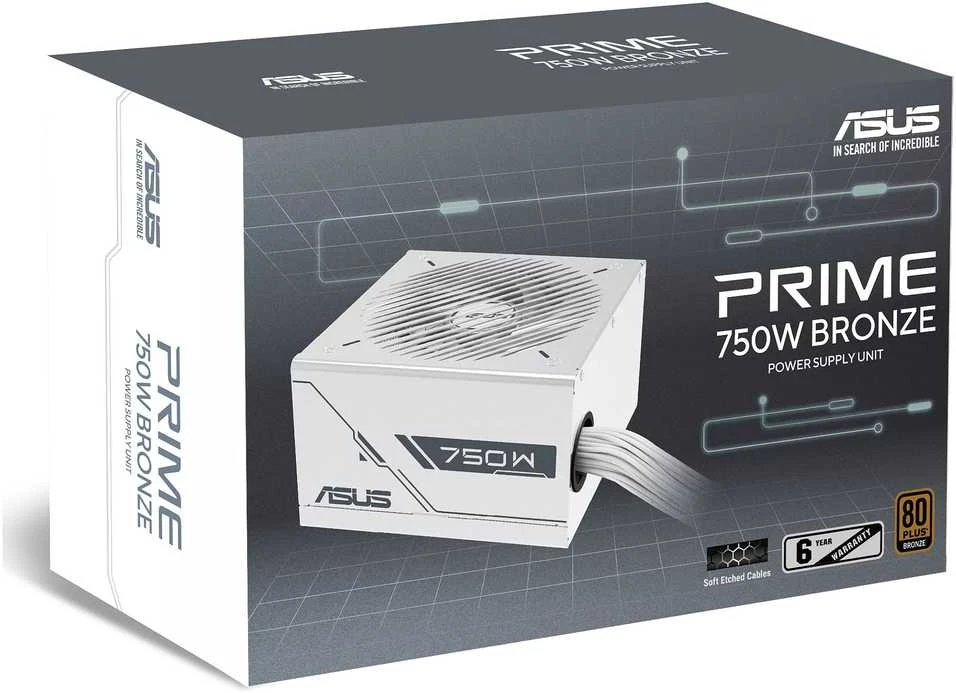 ASUS Prime 750B Bronze Baltas