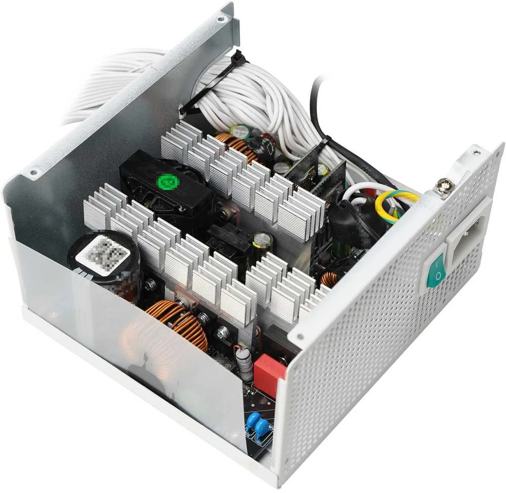 DeepCool PL750D WH maitinimo blokas 750 W 20+4 kontaktų ATX ATX Baltas
