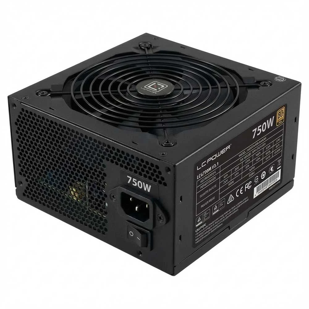 750 W LC-Power LC6750M V3.1 80+ aukso