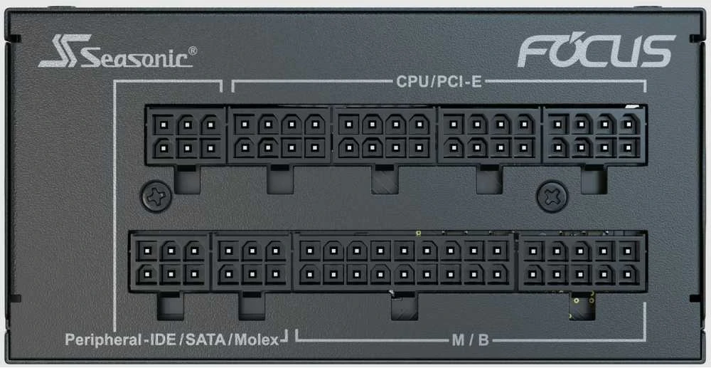 „Seasonic Focus SPX 80 PLUS Platinum“ maitinimo blokas, modulinis – 750 vatų