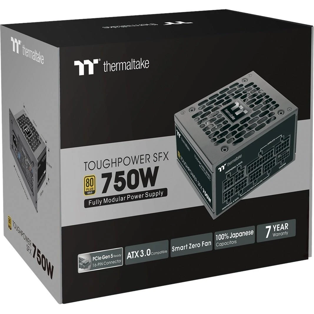 Maitinimo šaltinis Thermaltake Toughpower SFX 750W Gold