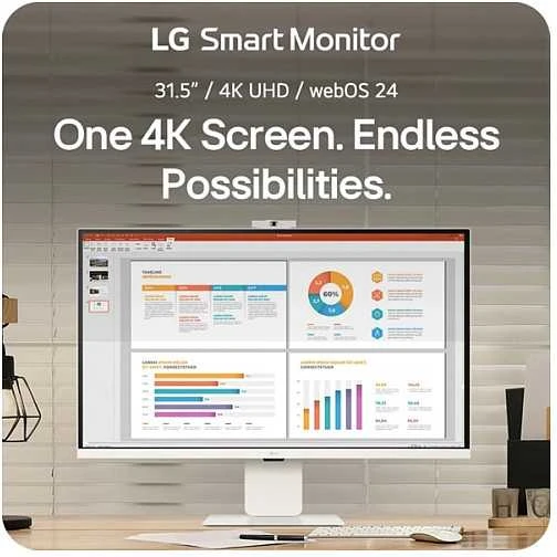Monitorius LG | 32U850SA-W | 32 " | IPS | 16:9 | 60 Hz | 5 ms | 3840 x 2160 pikselių | 400 cd/m² | HDMI jungtys quantity 2 | Baltas