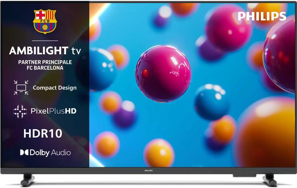 Televizorius Philips 32PFS6900/12 | 32" | Smart TV | TITAN OS | FHD | Juodas