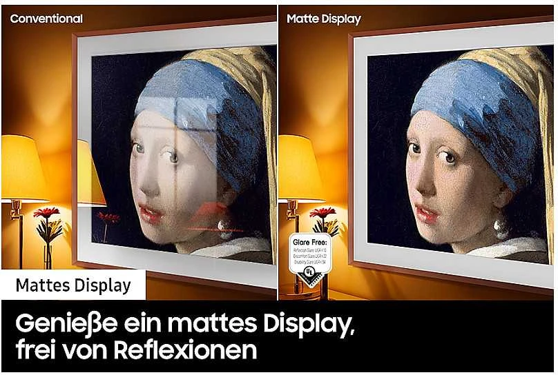 Televizorius Samsung The Frame GQ32LS03CBUXZG | 32" QLED FHD | Tizen