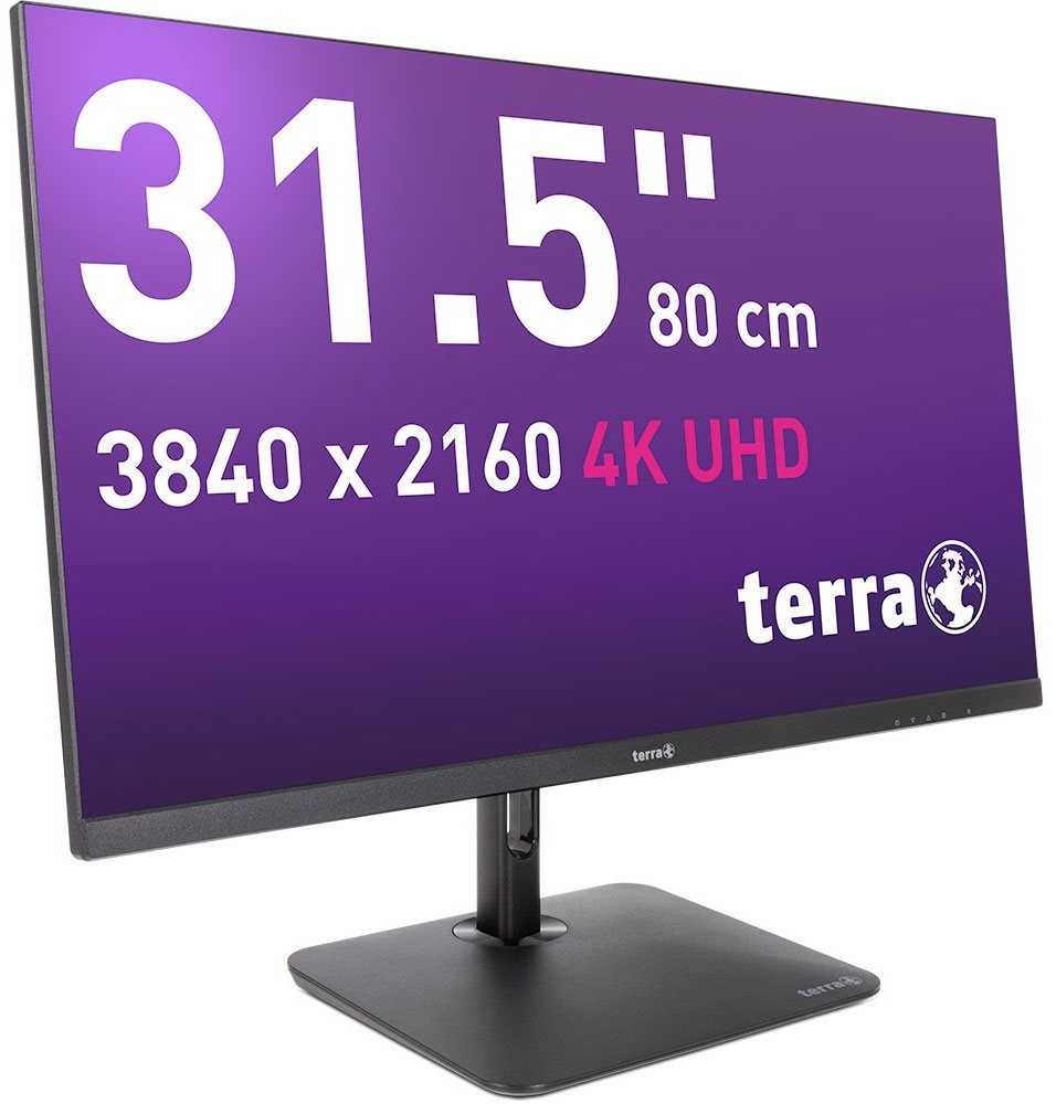 Monitorius Wortmann Terra 3295W PV - 31.5" | IPS | 4K UHD | USB-C | Pivot