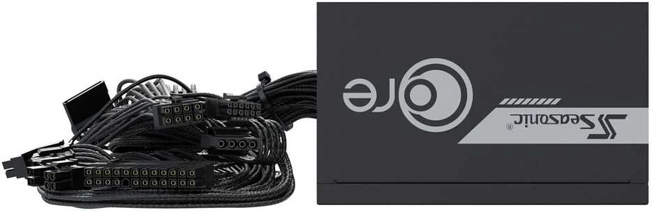 850 W „Seasonic Core GC-850 ATX3.1 80+ Gold“