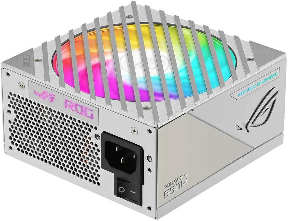 Maitinimo šaltinis ASUS ROG LOKI SFX-L 850W Platinum White Edition