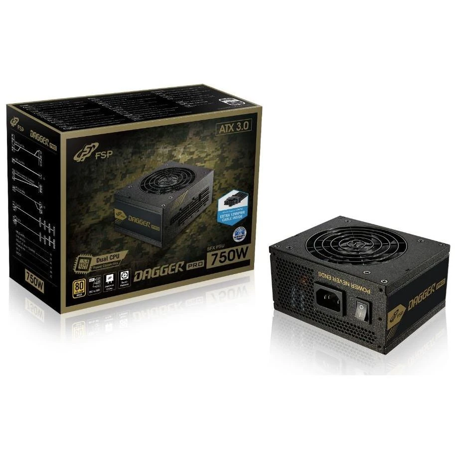 Fortron FSP | SFX PSU | DAGGER PRO 850 | 850 W | 80 Plus Gold