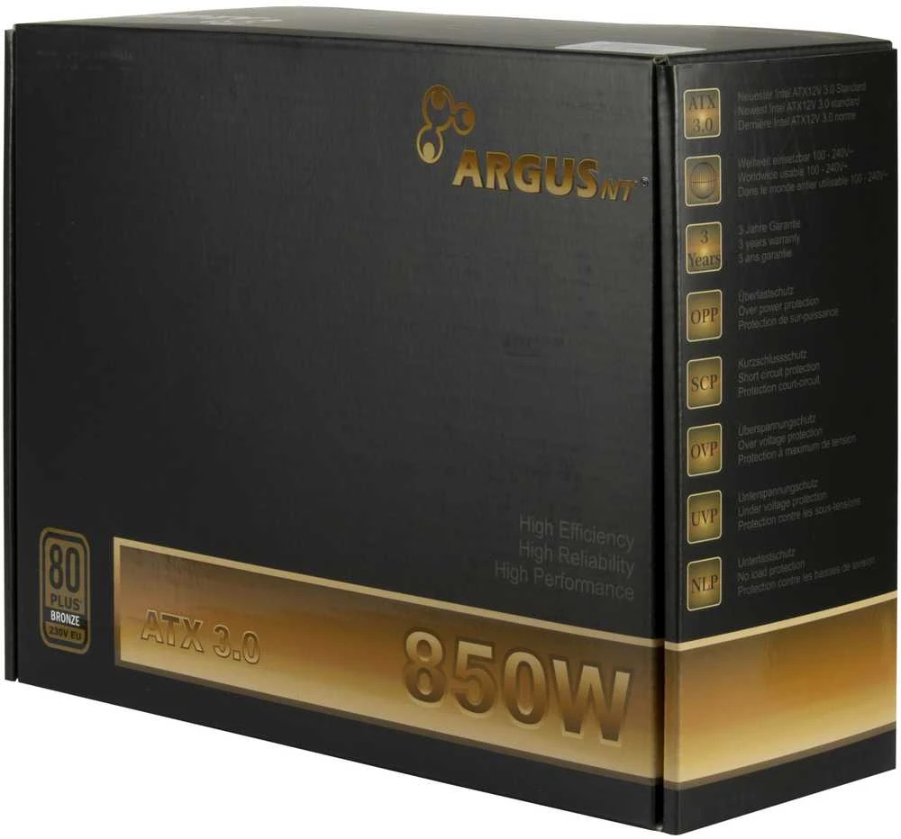 850W Inter-Tech Argus BPS-850 ATX 3.1