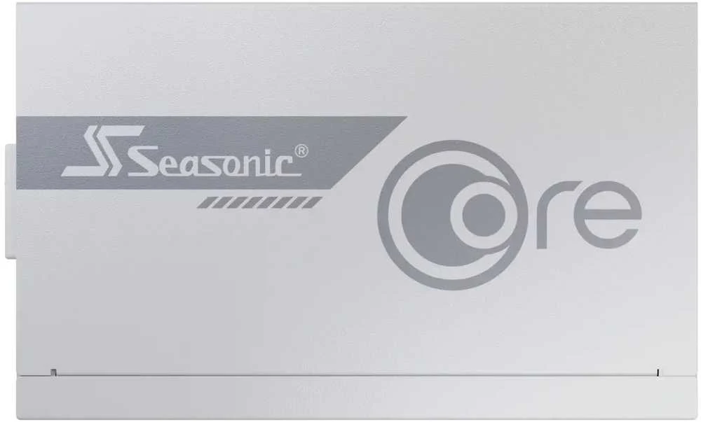 850W „Seasonic Core GX-850-V2-Baltas“ kabelių valdymas