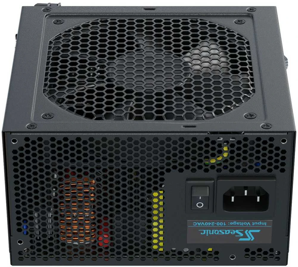 Seasonic G12 GM 80 PLUS Gold PSU, halbmodular – 850 Watt, juodos spalvos