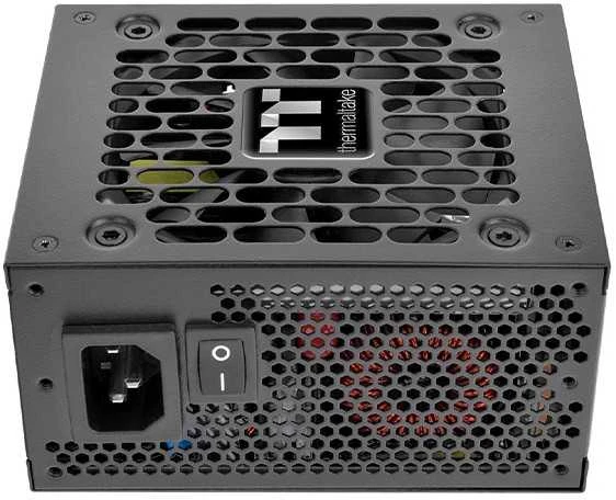 „Thermaltake Toughpower SFX Platinum 850W“, kompiuterio maitinimo šaltinis - juodas, 1x 12VHPWR, 2x PCIe, laidų valdymas, 850 vatų