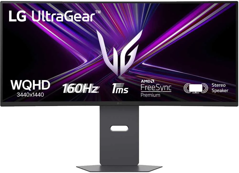 Žaidimų monitorius LG UltraGear 34G600A-B, 34" UWQHD (3440x1440) lenktas VA, 21:9, 160Hz, 1ms, HDR10, FreeSync