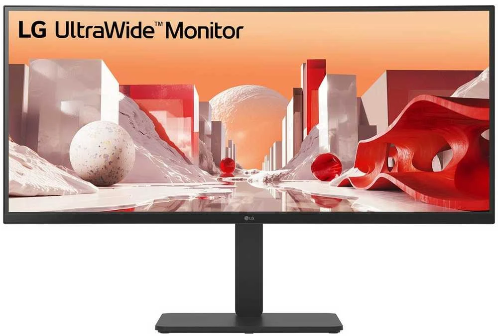 Monitorius LG 86,72 cm / 34 colių (3440 x 1440) LG 34BA85QE-B 21:9 WQHD IPS lenktas 5 ms 60 Hz HDR10 HDMI DP USB-C garsiakalbis