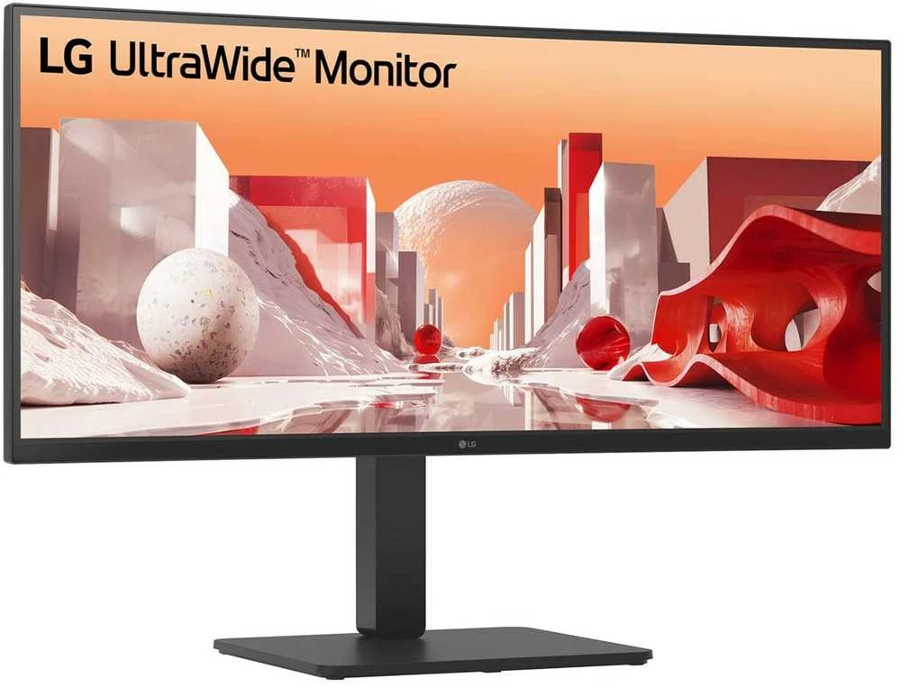 Monitorius LG 86,72 cm / 34 colių (3440 x 1440) LG 34BA85QE-B 21:9 WQHD IPS lenktas 5 ms 60 Hz HDR10 HDMI DP USB-C garsiakalbis