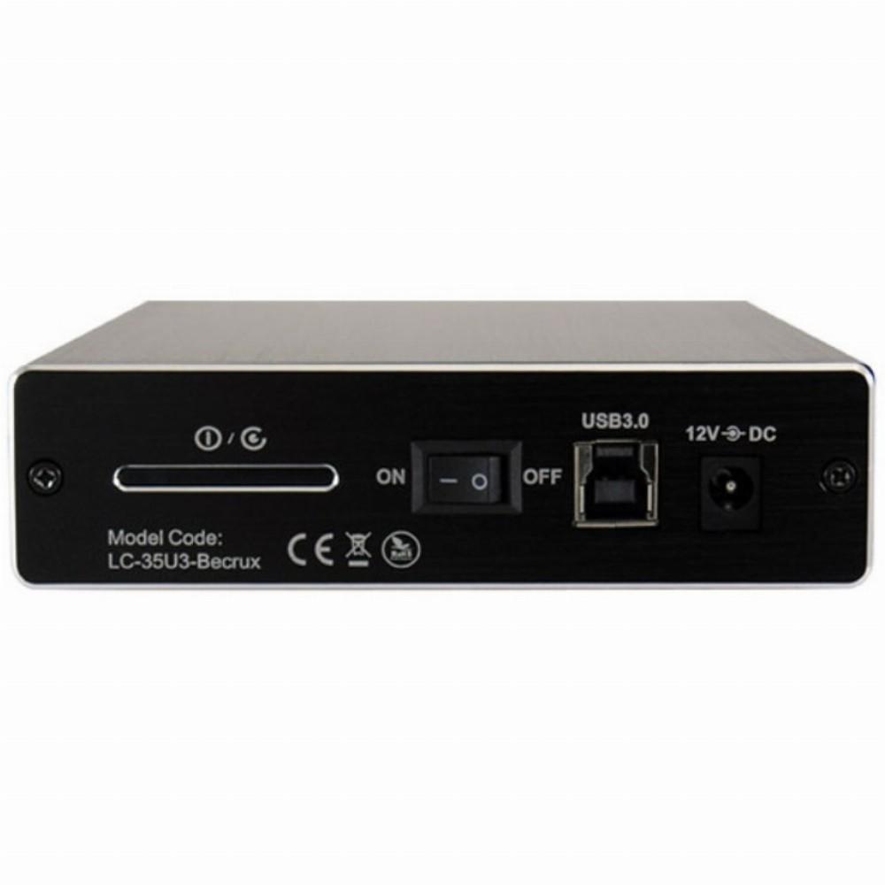 8cm SATA USB3 LC-Power Alu juodas | Canon