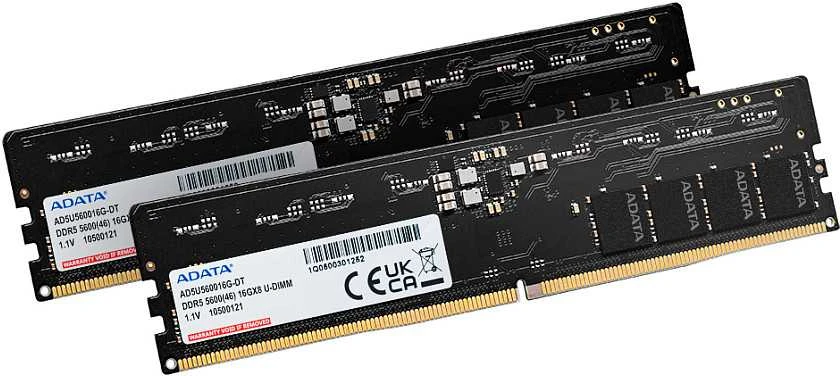 ADATA DDR5 RAM atminties modulis