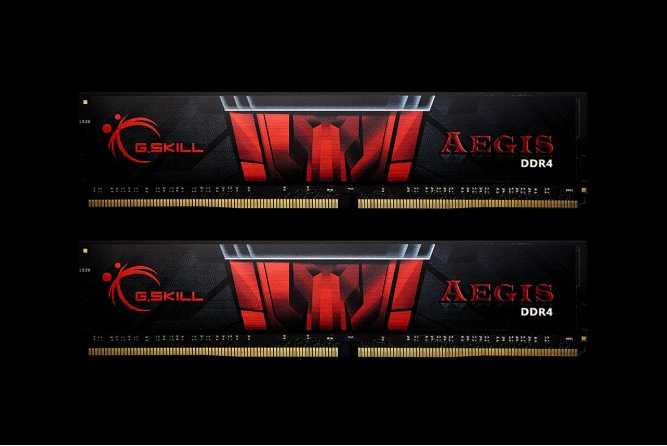 RAM G.Skill Aegis 8GB DDR4 8GIS K2 2133 CL15 (2x4GB)