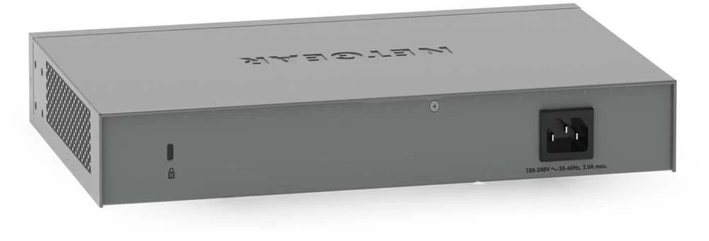 Šakotuvas „NETGEAR“ 8 prievadų daugiagigabitinis/10g eterneto išmanusis valdomasis „Pro“ komutatorius su 2 SFP+ prievadais (MS510TXM)