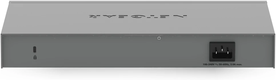 Šakotuvas „NETGEAR“ 8 prievadų daugiagigabitinis/10g eterneto išmanusis valdomasis „Pro“ komutatorius su 2 SFP+ prievadais (MS510TXM)