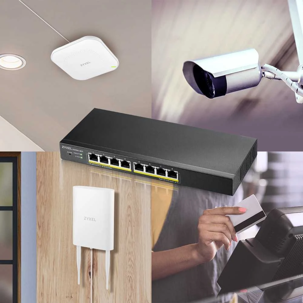 Šakotuvas ZYXEL GS1915-8, 8-PORT GBE SMART SWITCH, HYBRID MODE, STANDALONE OR NEBULAFLEX CLOUD, DESKTOP, FANLESS (5Y WARRANTY)