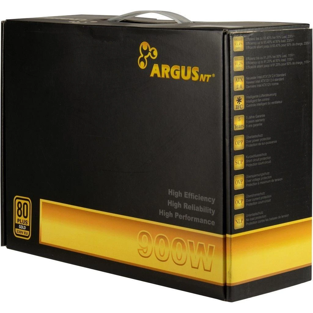 Maitinimo šaltinis Inter-Tech Argus GPS 900W (88882209)
