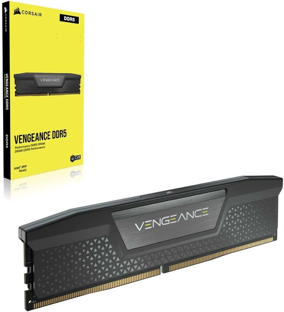 Corsair Vengeance DDR5-5600 RAM, CL40, XMP – 96 GB Dual-Kit, juodas