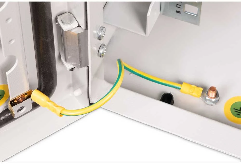 9HE Wandgehuse, Outdoor, IP55 579x600x600 mm, Farbe Grau (RAL 7035) DIGITUS Professional