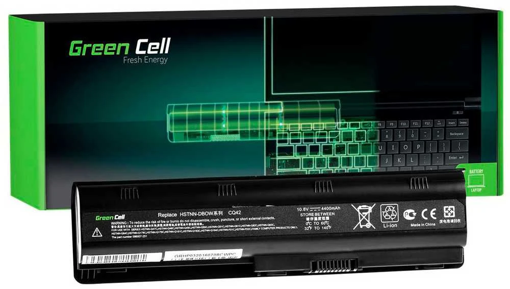 Green Cell Žalias Cell GREENCELL HP03 Baterija Žalias Cell MU06 skirta HP 635 650 655 G6 G7 CQ62