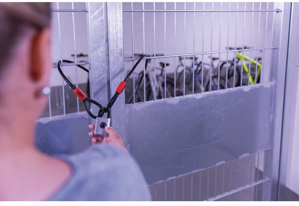 Drėkintuvas ABUS Touch 57/50 Padlock IP66/68 – piršto atspaudas