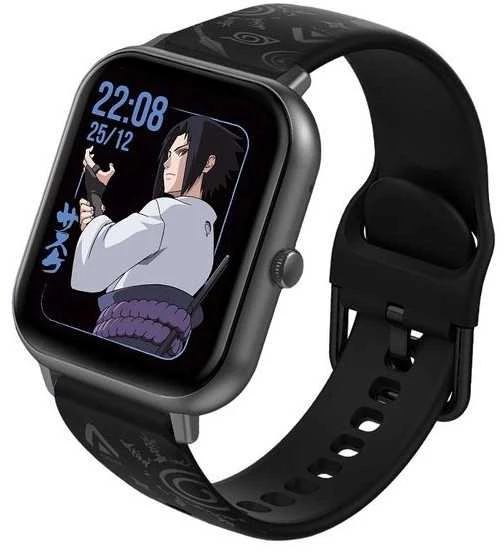 Abyx Išmanusis laikrodis Overmax Fit Touch 3 Sasuke Uchiha Gwiezdny Pilka