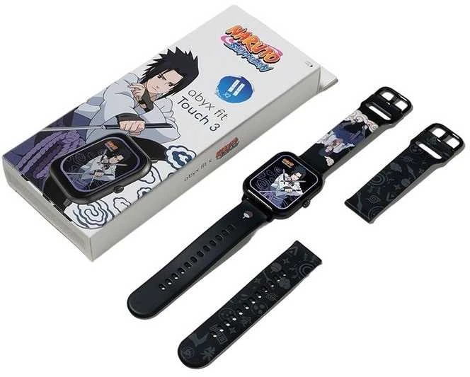 Abyx Išmanusis laikrodis Overmax Fit Touch 3 Sasuke Uchiha Gwiezdny Pilka